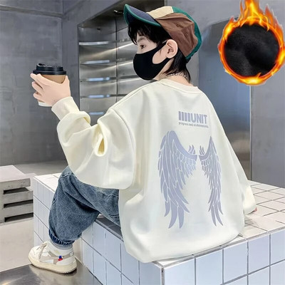 Πουλόβερ για αγόρια σε στυλ άνοιξης και φθινοπώρου Νέο μεσαίου μεγέθους παιδικό φθινοπωρινό μπλουζάκι για αγόρια φθινοπωρινό πουκάμισο μοντέρνο και μοντέρνο