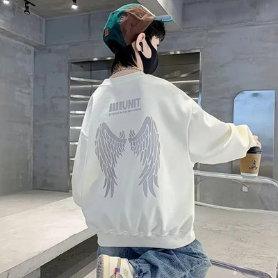 Πουλόβερ για αγόρια σε στυλ άνοιξης και φθινοπώρου Νέο μεσαίου μεγέθους παιδικό φθινοπωρινό μπλουζάκι για αγόρια φθινοπωρινό πουκάμισο μοντέρνο και μοντέρνο