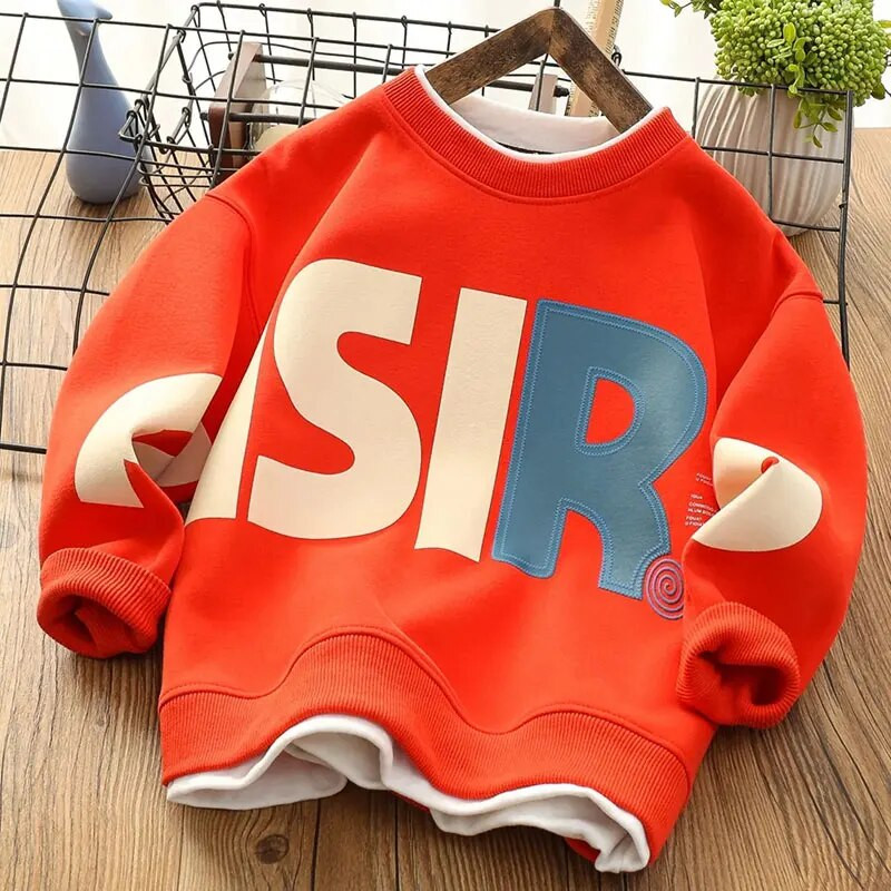 Berniukų laisvi gobtuvai 2023 m. Nauji vaikiški sportiniai megztiniai vaikams ilgomis rankovėmis Paauglių drabužiai Pavasario ruduo 6–14 m.