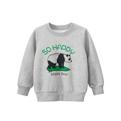 Iarna 2024, nou pulover cu panda din desene animate, bluză, pentru băieți, catifea, pentru copii, ocazional, hanorace cu mânecă lungă, ținută caldă pentru copii