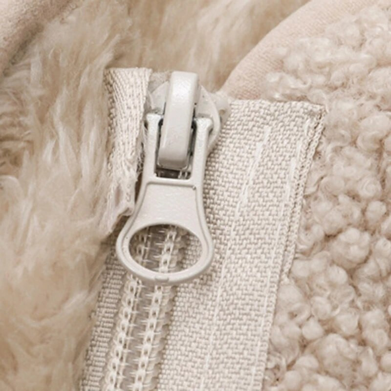 Vestă de iarnă pentru copii din lână de miel, groasă, plus vestă de catifea, pentru copii mici, fete, băieți, haină caldă cu gât în V, toamnă pentru copii.