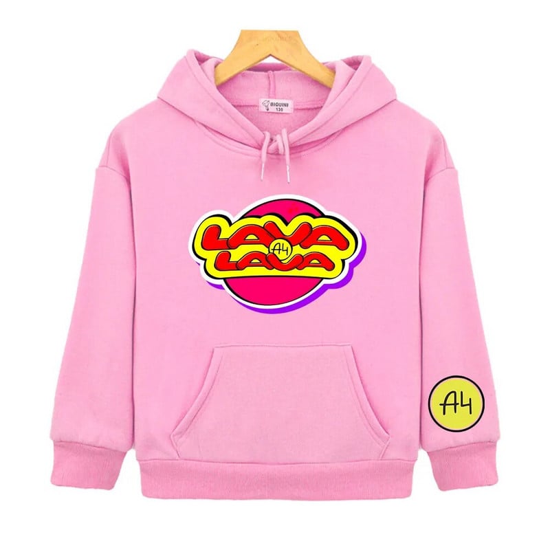 Merč A4 VladA4 Slatke grafičke anime majice s kapuljačom Harajuku Ležerne Manga majice Modna odjeća za dječake/djevojčice Puloveri s dugim rukavima