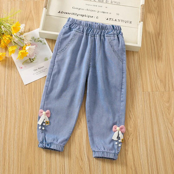 Summer New Baby Girls Boys Anti Mosquito Παντελόνι Τζιν Jean Παιδικό Κλιματιστικό Παντελόνι Baby Harem Παντελόνι Casual Παντελόνι
