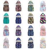 Lányok fiú mellények 2023 tavaszi őszi divat rajzfilm virágmintás mellény Kapucnis mellények lányoknak fiúknak meleg felsőruházat kabátok