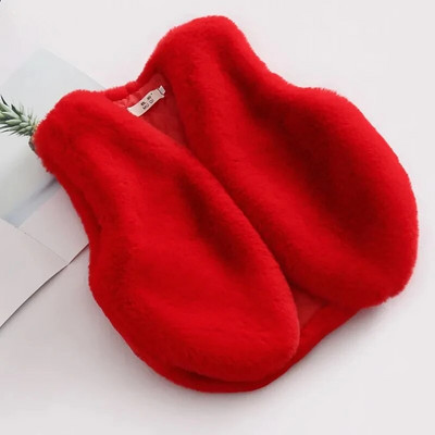 2022. Novi dječji prsluk Gornja odjeća Dječaci Djevojčice Prsluk od umjetnog krzna Dječji podebljani prsluk Jakna jesen zima