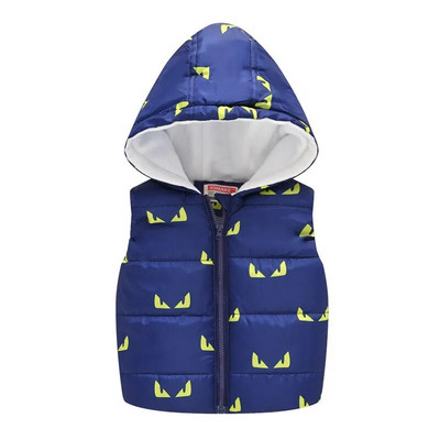 Veste pentru fete Vestă pentru copii din puf din bumbac Vestă caldă Bebeluși Fetițe Vestă florală dulce pentru copii Vestă pentru exterior 2-7 ani Copii
