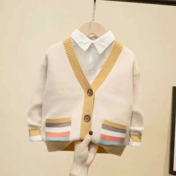 μωρό αγόρι πουλόβερ άνοιξη φθινόπωρο Πλεκτή ζακέτα πουλόβερ Βρεφικά Παιδικά ρούχα Αγόρια Κορίτσια Πουλόβερ Παιδιά Φορέστε ρούχα χειμώνα