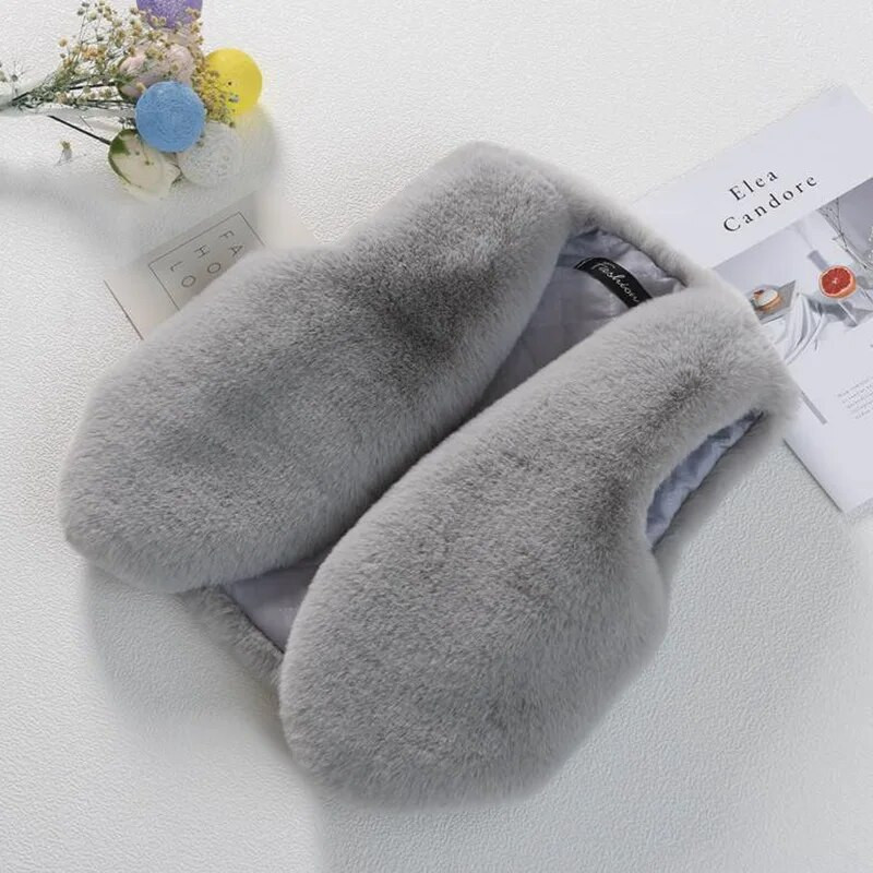 Kūdikių mergaičių dirbtinio kailio liemenės apranga Kalėdinės žiemos vaikų liemenės vaikams šiltas paltas kūdikiams be rankovių paltas drabužiai viršutiniai drabužiai