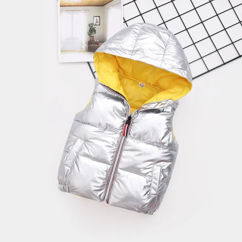 Fete Băieți Copii Copii Gilet Vest Vestă 2022 Roz Cald Plus Gros Iarna Toamnă Jachetă în aer liber Cardigan Haine pentru copii