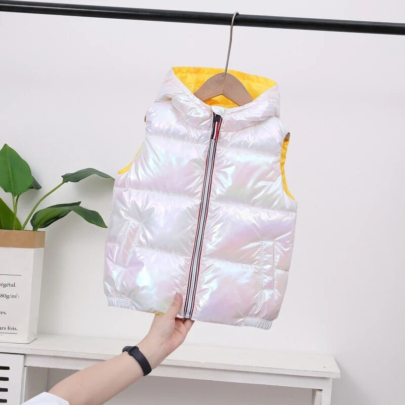 Fete Băieți Copii Copii Gilet Vest Vestă 2022 Roz Cald Plus Gros Iarna Toamnă Jachetă în aer liber Cardigan Haine pentru copii
