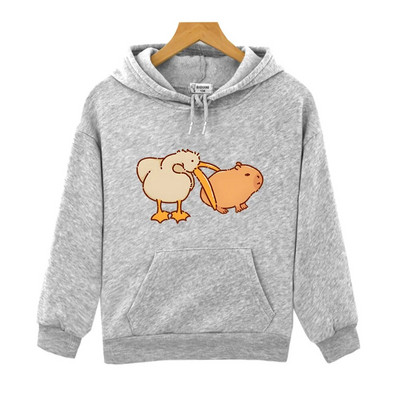 Hanorace pelican și capibara Hanorac foarte drăguț pentru băiat, fată, cu mâneci lungi, topuri pentru copii, îmbrăcăminte pentru bebeluși, haine Y2k, pulover pentru copii