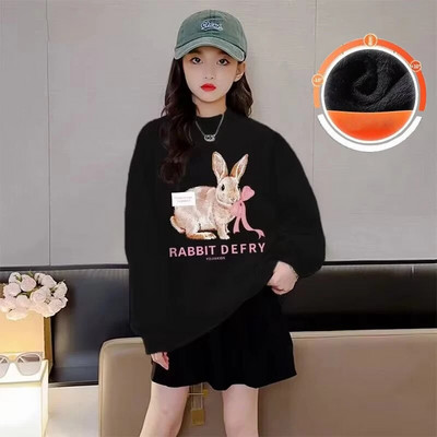 Îmbrăcăminte pentru copii Pulover pentru fete primăvară și toamnă haine noi de toamnă pentru copii cu mâneci lungi pentru fetițe, toamnă largi, la modă