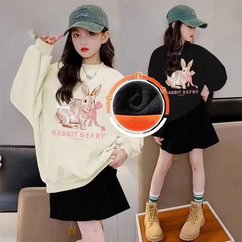 Îmbrăcăminte pentru copii Pulover pentru fete primăvară și toamnă haine noi de toamnă pentru copii cu mâneci lungi pentru fetițe, toamnă largi, la modă