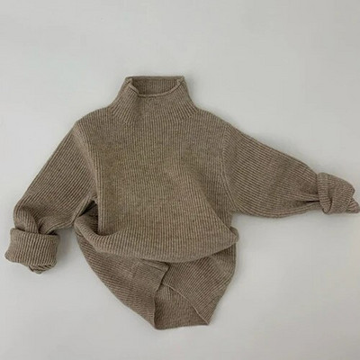 Pletena pletena odjeća za djecu Dječaci Djevojčice Pulover na pruge Jesen Proljeće Dječji pleteni pulover džemperi