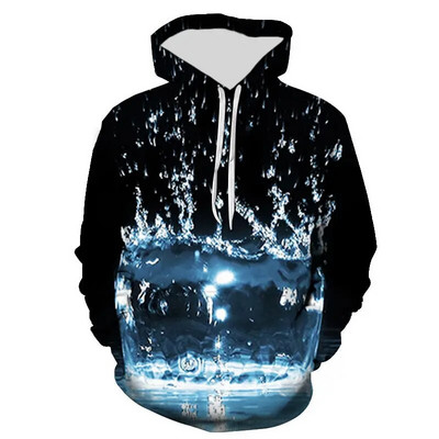 Hanorace noi Whirlpool Dizziness Bărbați Femei Copii Hanorace imprimate 3D Băiat Fată Copii Îmbrăcăminte de stradă Pulover de modă Palton casual