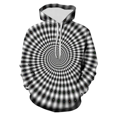 Hanorace noi Whirlpool Dizziness Bărbați Femei Copii Hanorace imprimate 3D Băiat Fată Copii Îmbrăcăminte de stradă Pulover de modă Palton casual