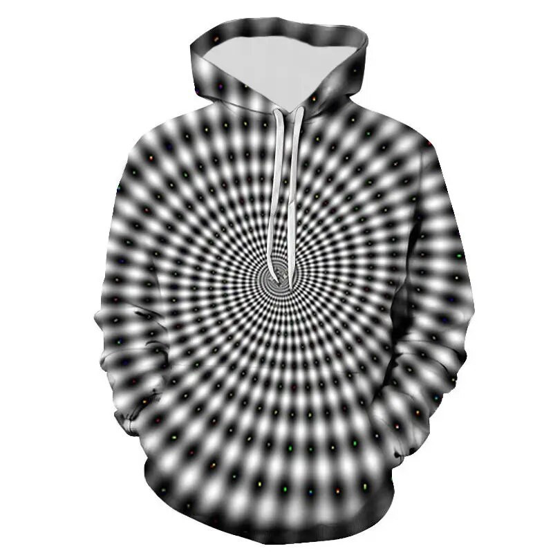 Hanorace noi Whirlpool Dizziness Bărbați Femei Copii Hanorace imprimate 3D Băiat Fată Copii Îmbrăcăminte de stradă Pulover de modă Palton casual