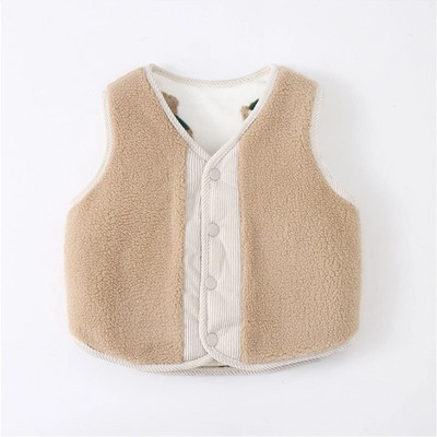 2023, toamnă iarnă, ocazional, jachetă caldă, maiou pentru băieți și fete 1-7 ani, Beibei, versiunea coreeană, la modă, haine pentru copii