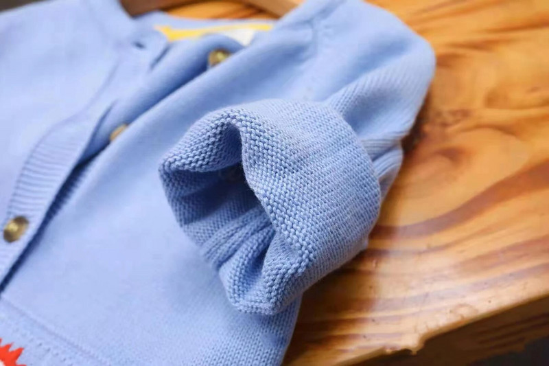 Little Maven 2023 Bebeluși Fete Haine de toamnă Pulover albastru cu Puișcă minunată New Fashion Topuri pentru copii 2-8 ani