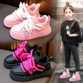 Pantof pentru fetiță Pantofi de bord joasă Pantofi pentru copii pentru fată, brand la modă, piele pentru fată, talpă moale, pantofi casual Tenis De Mujer Zapatilla