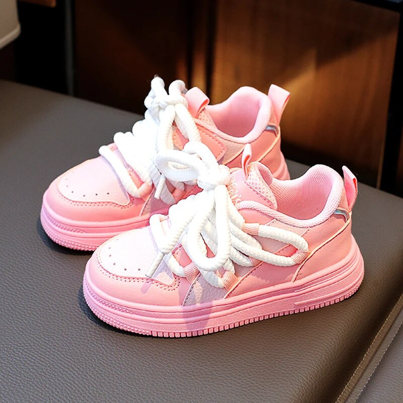 Pantof pentru fetiță Pantofi de bord joasă Pantofi pentru copii pentru fată, brand la modă, piele pentru fată, talpă moale, pantofi casual Tenis De Mujer Zapatilla