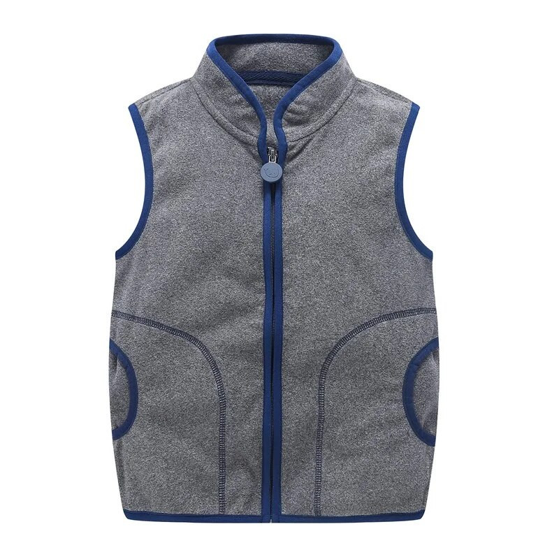 Νέο στυλ Ανοιξιάτικα φθινοπωρινά παιδικά ρούχα Χαριτωμένα μωρά αγόρια κορίτσια Μπουφάν από πολικό δέρας Γιλέκα πολικό δέρας μαλακό