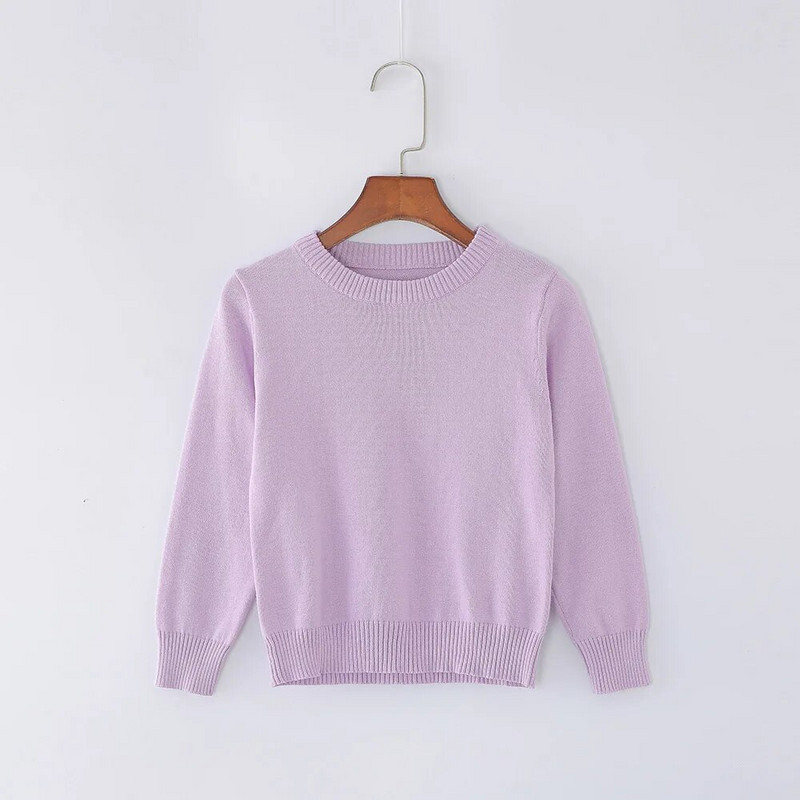 2023 m. rudens kūdikių berniukų megztiniai mergaičių megztiniai su kakleliu vaikiški megztiniai žiemai megzti apatiniai berniukų apatiniai drabužiai džemperiai Vetement Enfant