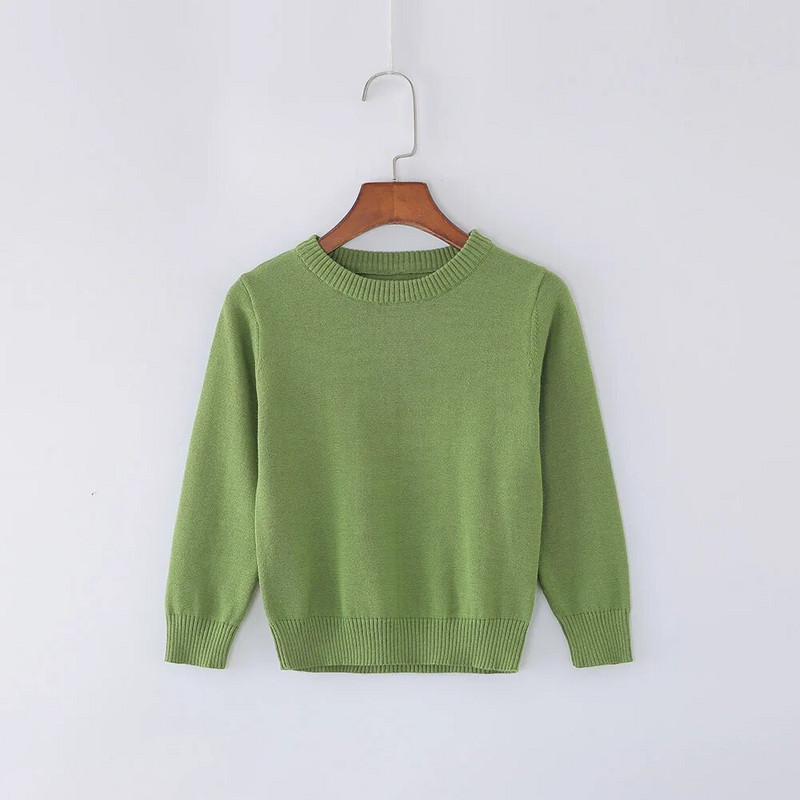 2023 m. rudens kūdikių berniukų megztiniai mergaičių megztiniai su kakleliu vaikiški megztiniai žiemai megzti apatiniai berniukų apatiniai drabužiai džemperiai Vetement Enfant