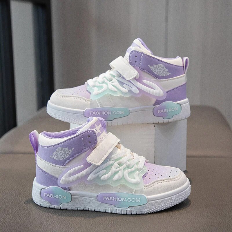 Pantofi noi pentru copii, cu literă drăguță, pantofi de prințesă pentru fete, talpă moale pentru bebeluși, pantofi sport multicolori casual, pantofi Niña mărime 26-37