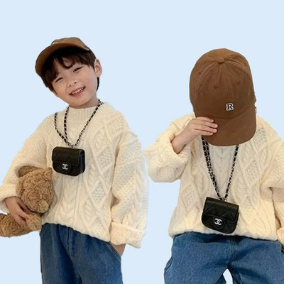 Παιδικά ρούχα Ανδρικά και γυναικεία πουλόβερ πουλόβερ για την άνοιξη και το φθινόπωρο Παιδικά πλεκτά πουλόβερ Baby Top Stylish