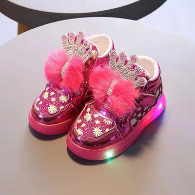 pantofi Lumini cu LED Pantofi lumini pentru copii Toamna Pantofi noi pentru copii Pantofi de skate pentru baieti Pantofi casual pentru fete Pantofi pentru copii zapatos niña