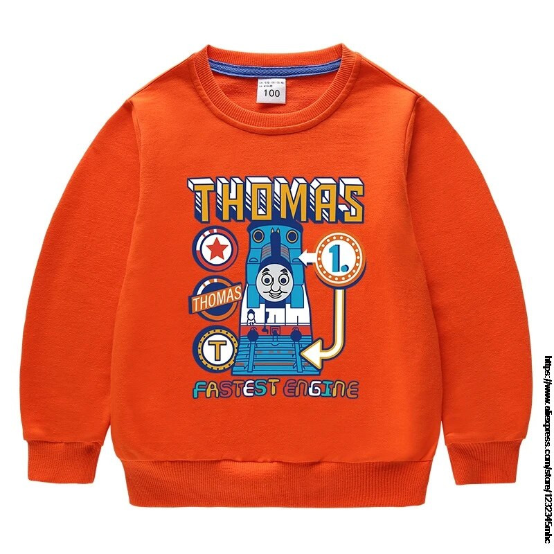 THOMAS Mados berniukų megztiniai Medvilniniai spaudiniai Vaikiški drabužiai ilgomis rankovėmis mergaičių megztiniai džemperiai Gimtadienio dovana