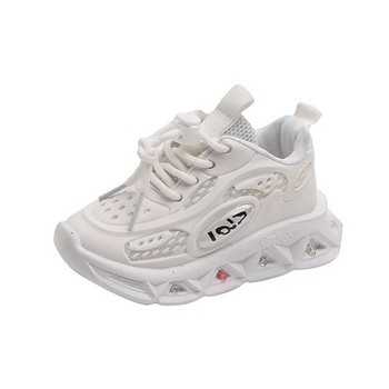 Παιδικά παπούτσια Μοντέρνα casual αθλητικά παπούτσια για αγόρι Παιδικά παπούτσια για κορίτσι Φωτεινό παπούτσι που αναπνέει ελαφρύ παπούτσι για μωρά με μαλακή σόλα