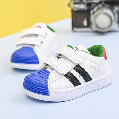 2023 Φθινόπωρο Νέα για κορίτσια για αγόρια Little White Shell Shoes Παιδικά Πολύχρωμα Αθλητικά Παπούτσια Άνοιξη Baby Kids Fashion Αθλητικά παπούτσια