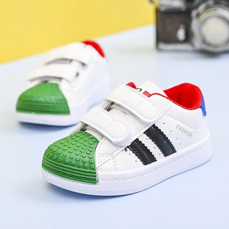 Toamna 2023, noi, fete, băieți, pantofi mici, albi, pantofi sport colorați pentru copii, primăvară, copii, pantofi sport la modă