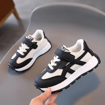 Pantofi noi de toamnă pentru copii, respirabil, moale, alergare, pantofi ocazional pentru copii, talpă plată, pantofi sport din plasă pentru copii mici, băieți, fete, modă