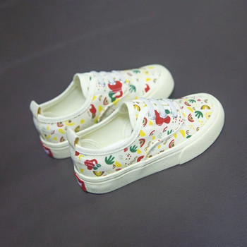 Бебешка платнена обувка Универсална обувка за платка с карикатура за момче Ежедневни маратонки за момче Детска обувка за момиче Tenis Infantil Menino
