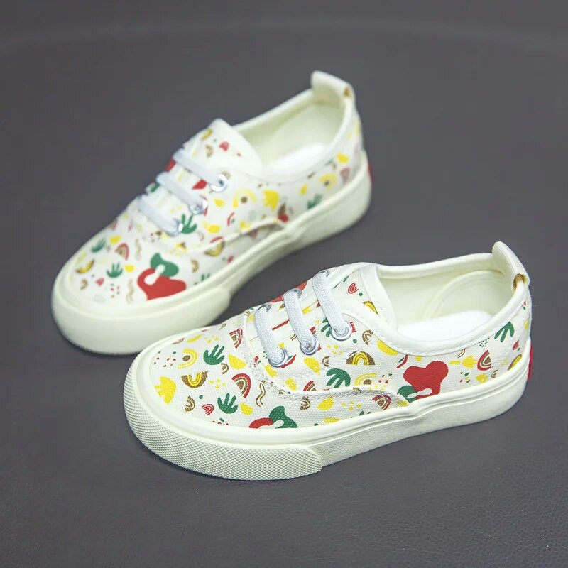 Pantof din pânză pentru bebeluși Pictură versatilă Pantofi de desene animate pentru băiat Pantof casual pentru băiat Pantofi pentru copii pentru fată Tenis Infantil Menino