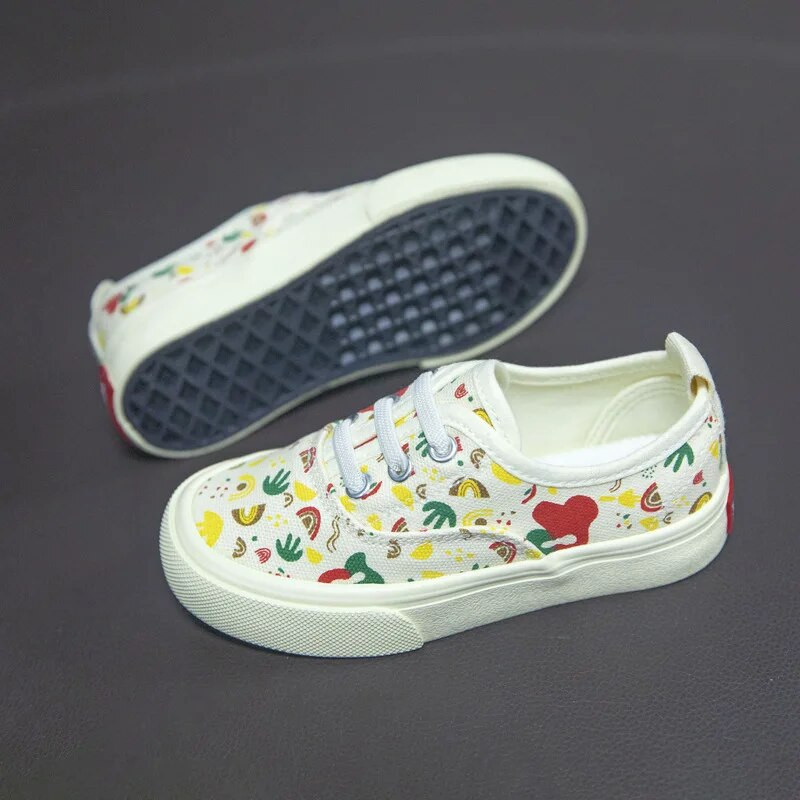 Pantof din pânză pentru bebeluși Pictură versatilă Pantofi de desene animate pentru băiat Pantof casual pentru băiat Pantofi pentru copii pentru fată Tenis Infantil Menino