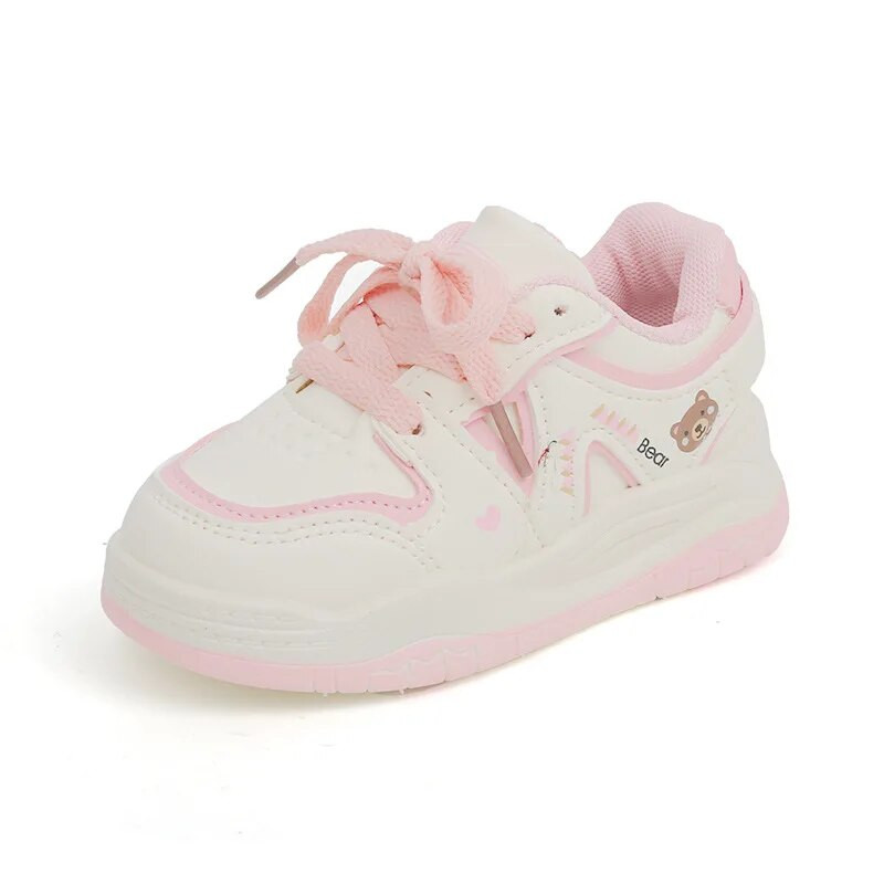 2023 Άνοιξη Φθινόπωρο Παιδικά Επιτραπέζια Παπούτσια Αγόρια Αναπνεύσιμα Αθλητικά Παπούτσια Παιδικά Κορίτσια Δαντέλα Μαλακή Σόλα Casual School Tenis De Mujer