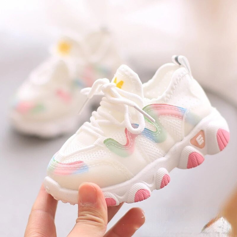 Dječja obuća Svestrane cipele za djevojčice Proljetna obuća za dječake Prozračna ležerna sportska obuća Za osnovnu školu Cipele za kriket krossovki