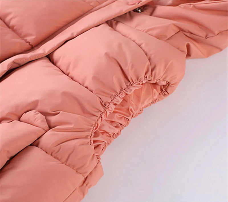 Jachetă ușoară de iarnă pentru copil mic Copii bebeluși băieți fete iarnă caldă ușoară urechi de urs cu glugă fete haină de lână mărimea 14