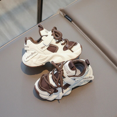 2024. aasta uued tüdrukute tossud, mis sobivad värviga pehme nööriga, värviga sobivad pehmed hingavad laste võrgust spordijalatsid poistele, libisemiskindlad