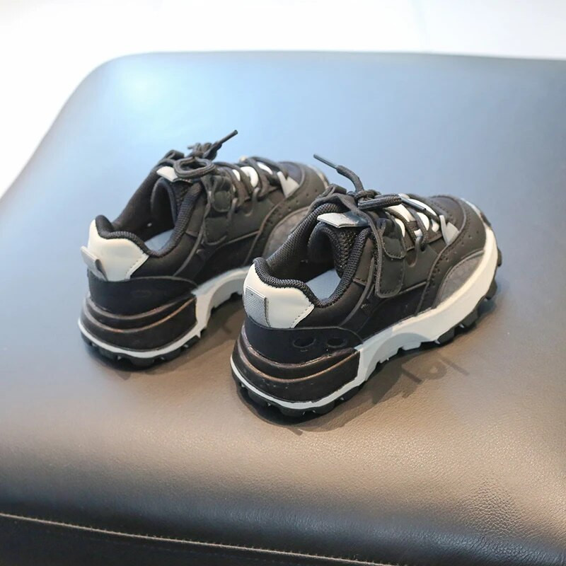 Dječje kožne debele tenisice Mala djeca Dječaci Protuklizna TPR ležerna sportska obuća Djevojčice Tenisice za trčanje Tenis 3-6 godina Jesen Proljeće