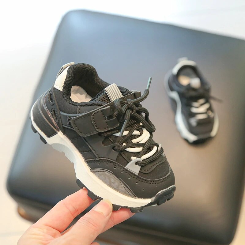 Dječje kožne debele tenisice Mala djeca Dječaci Protuklizna TPR ležerna sportska obuća Djevojčice Tenisice za trčanje Tenis 3-6 godina Jesen Proljeće