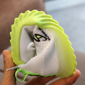 Νέα Παιδικά Φωτεινά Παπούτσια Αγόρια Κορίτσια Διχτυωτό ύφασμα Αθλητικά Παπούτσια για τρέξιμο Baby Fashion Sneakers Παιδικά Παιδικά LED Αθλητικά