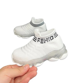 Βρεφικά παπούτσια LED Μέγεθος 21-30 Αγόρια Φωτεινά αθλητικά παπούτσια για κορίτσια Λαμπερά ελαφριά παπούτσια για βρέφη First Walkers Παιδική μόδα Αθλητικά παπούτσια