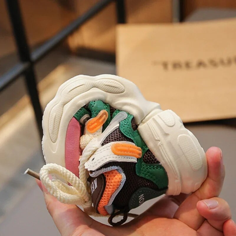 Dječja sportska obuća Dječje tenisice Mala djeca Dječaci Djevojčice Ležerna obuća Zračna mrežica Prozračne modne školske tenisice za trčanje Nove meke