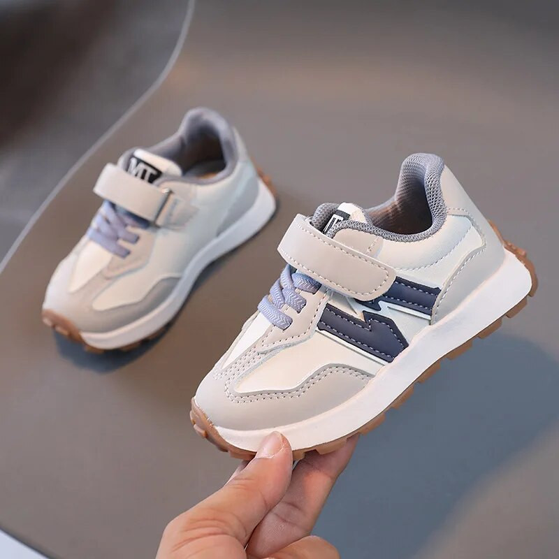 Noua Toamnă Copii Pantofi ocazional Copii mici Băieți Fete Talpă plată Moda Copii Adidași Pantofi alergare Respirabil Moale Sport