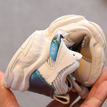 Baywell παιδικά αθλητικά παπούτσια Mesh Breathable boys Sneakers Άνοιξη φθινόπωρο Παιδικά κορίτσια Αντιολισθητικά παπούτσια για τρέξιμο εξωτερικού χώρου 21-36
